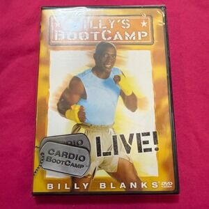 Billy Blanks Bootcamp‎ Live DVD Fitness Workout Cardio Exercise Program